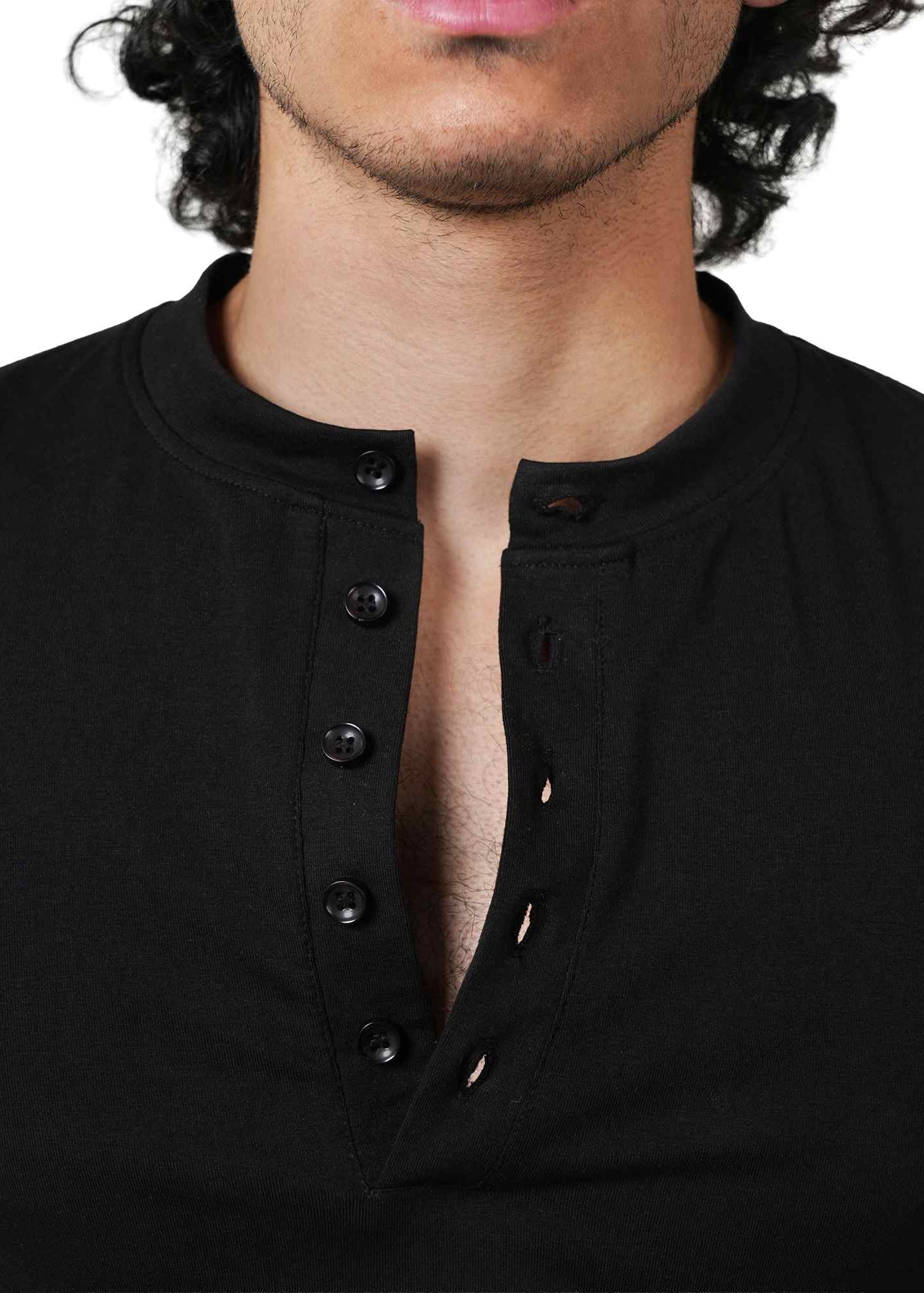 HENLEY - BLACK