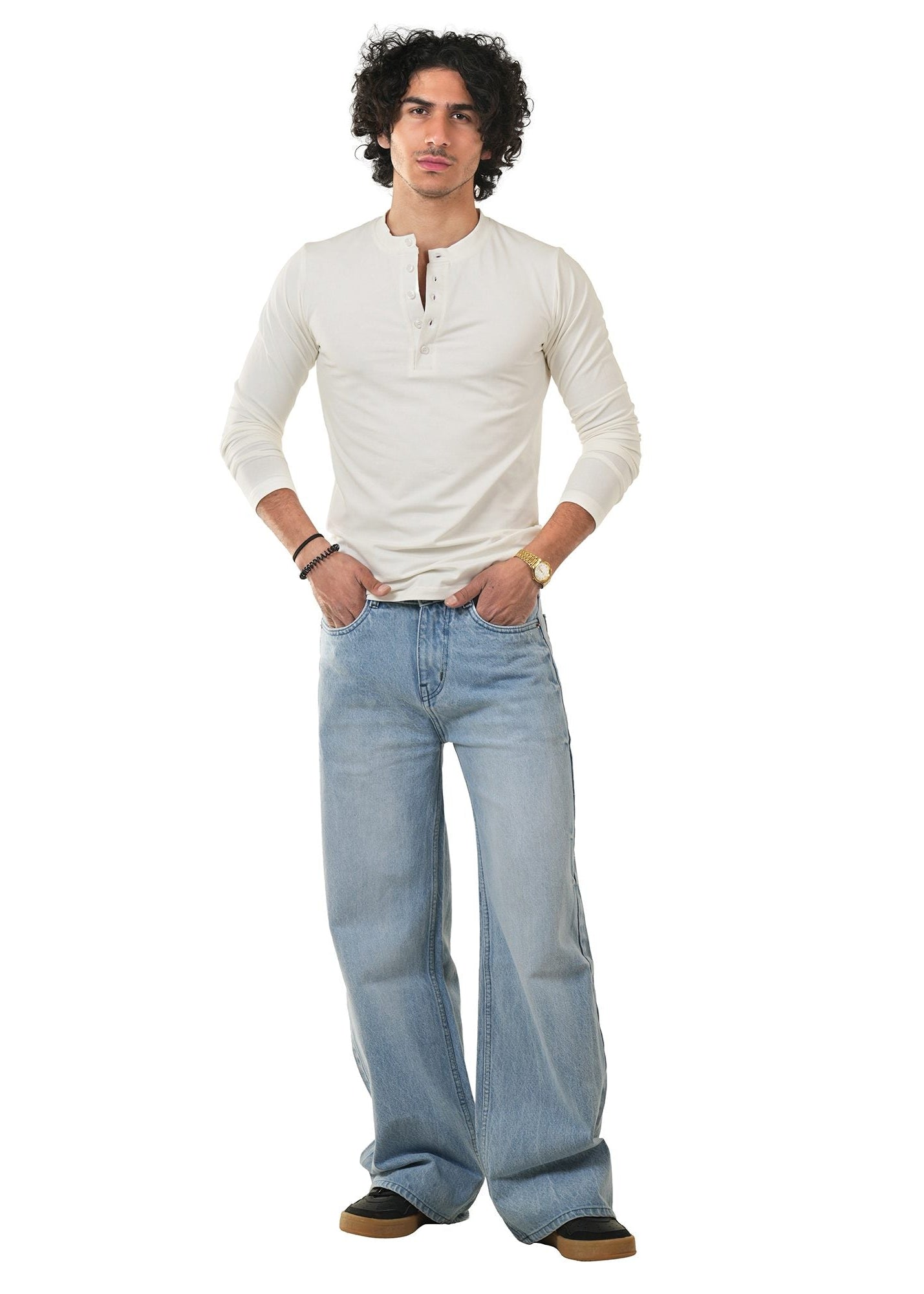 HENLEY - OFF-WHITE