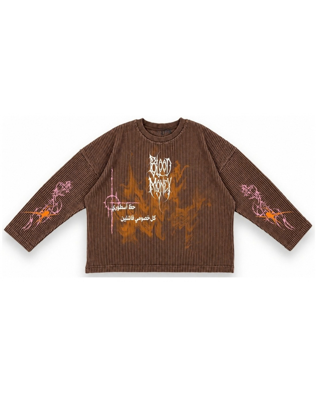BLOOD MONEY WAFFLE LONG SLEEVE