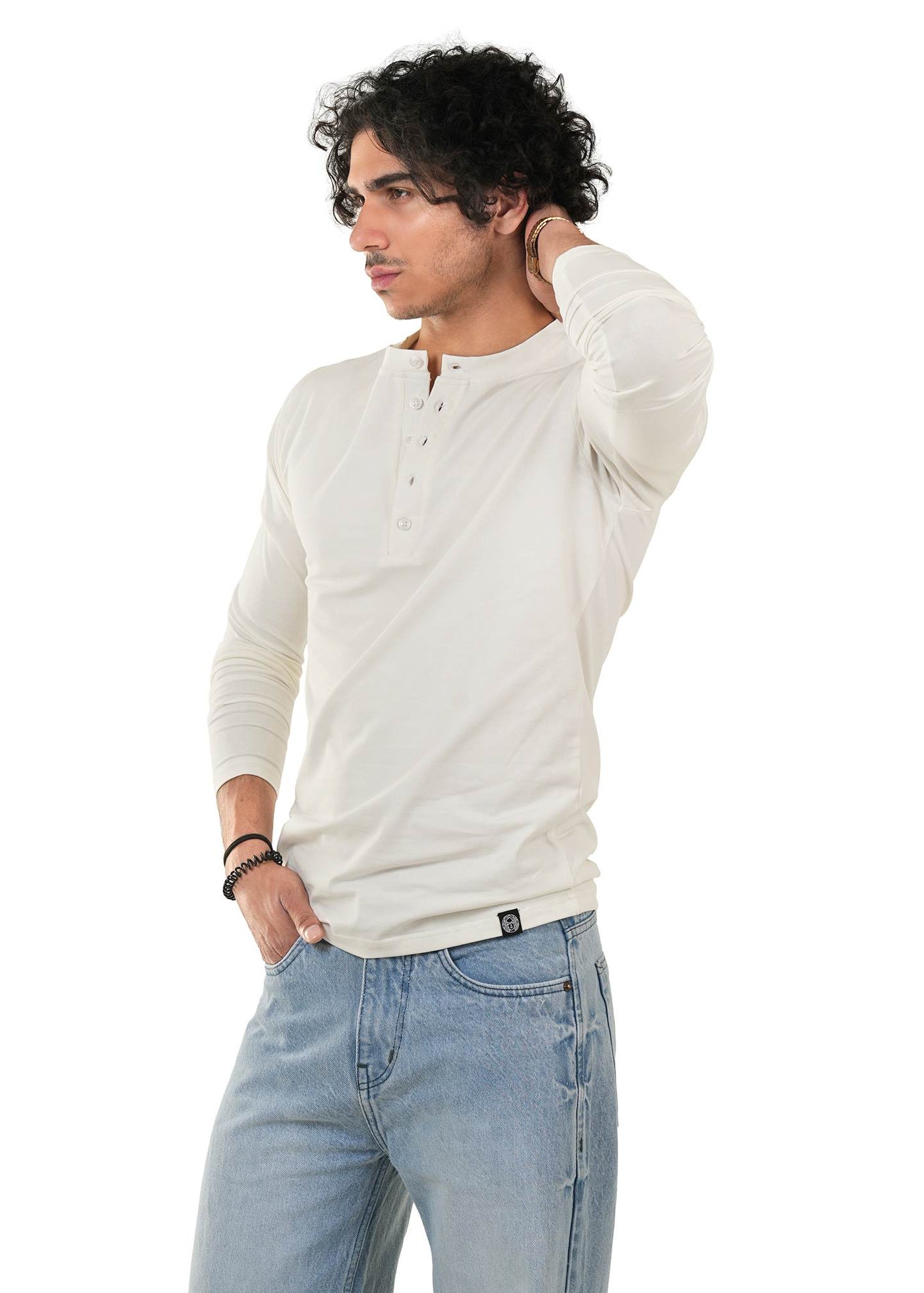 HENLEY - OFF-WHITE