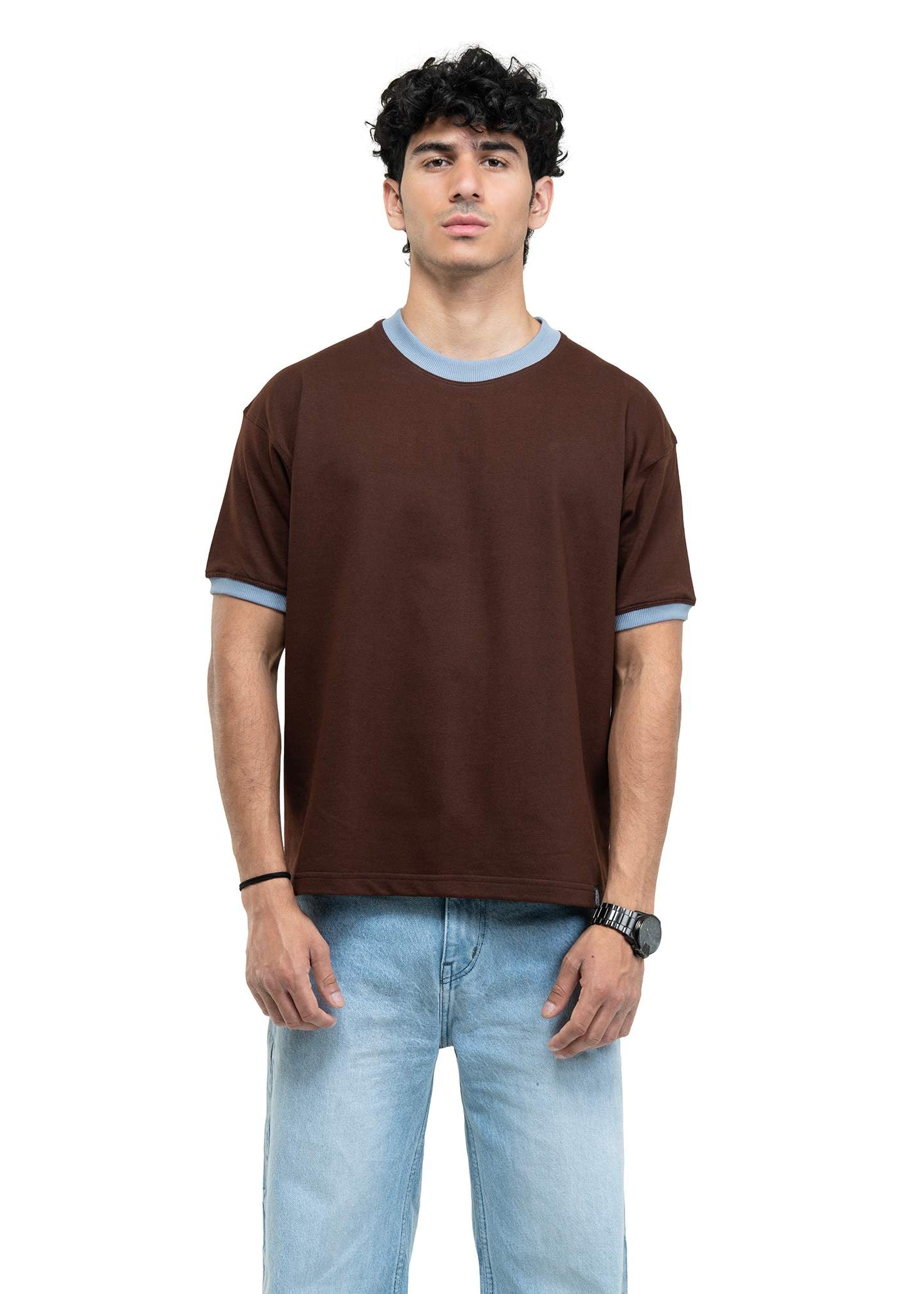 REGULAR RINGER CROPPED TEE I