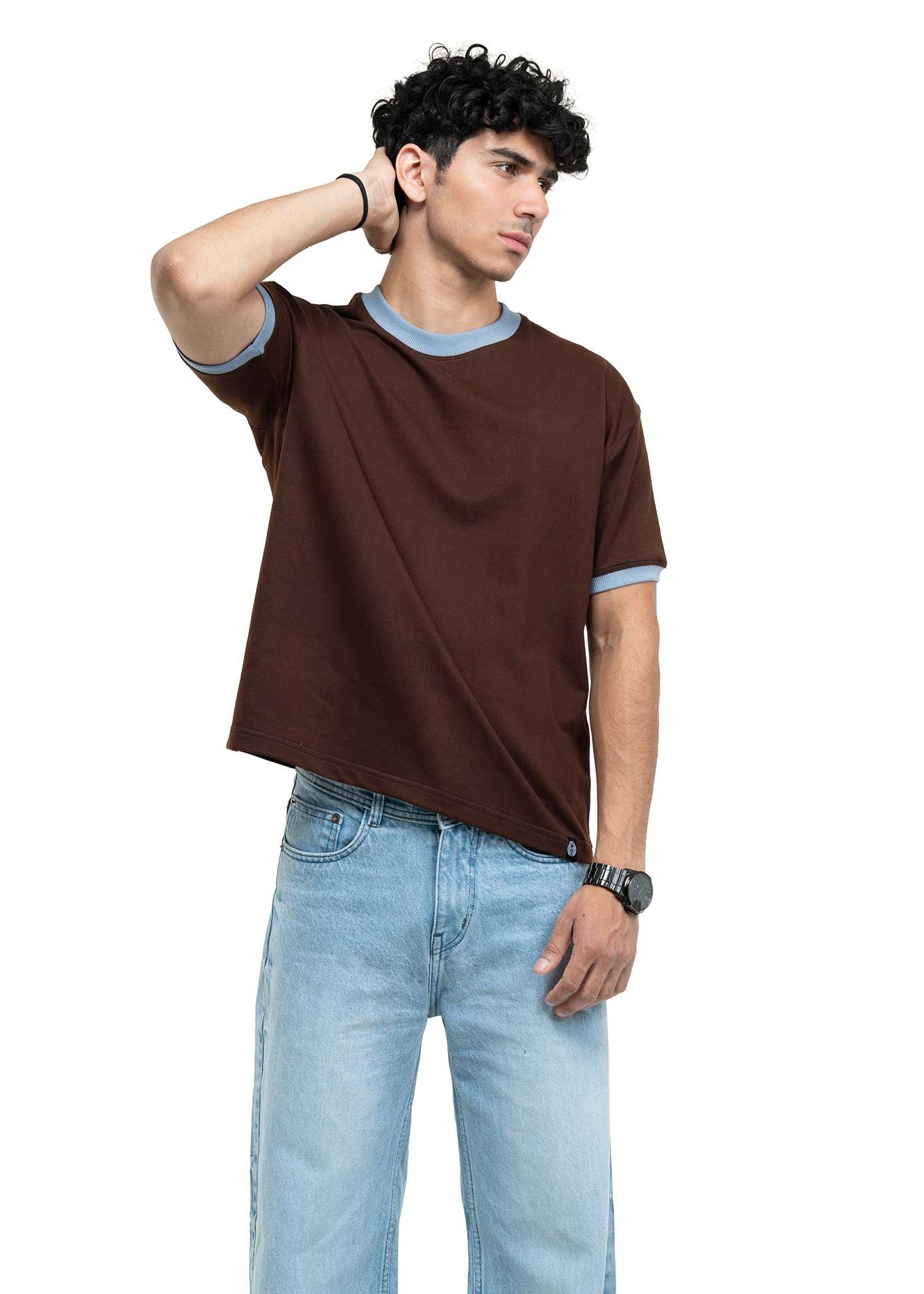 REGULAR RINGER CROPPED TEE I