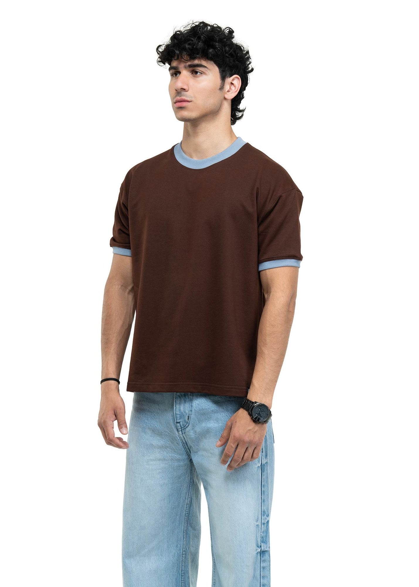 REGULAR RINGER CROPPED TEE I