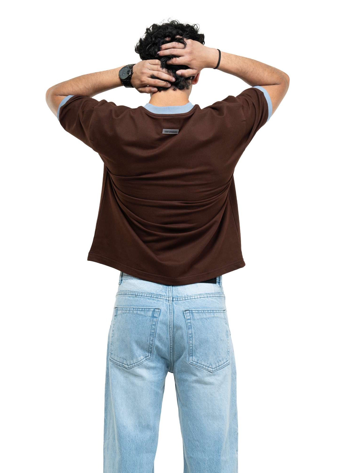REGULAR RINGER CROPPED TEE I