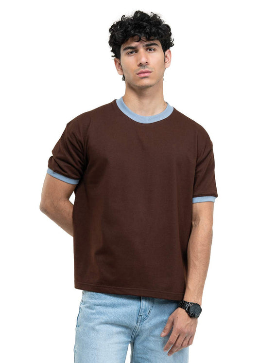 REGULAR RINGER CROPPED TEE I